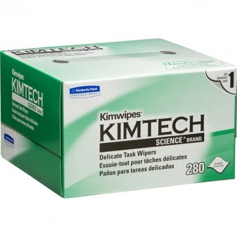 TWIST Kimberly-Clark Салфетки безворсовые Kimtech Kimwipes Science (280 шт) размер 11x21 с